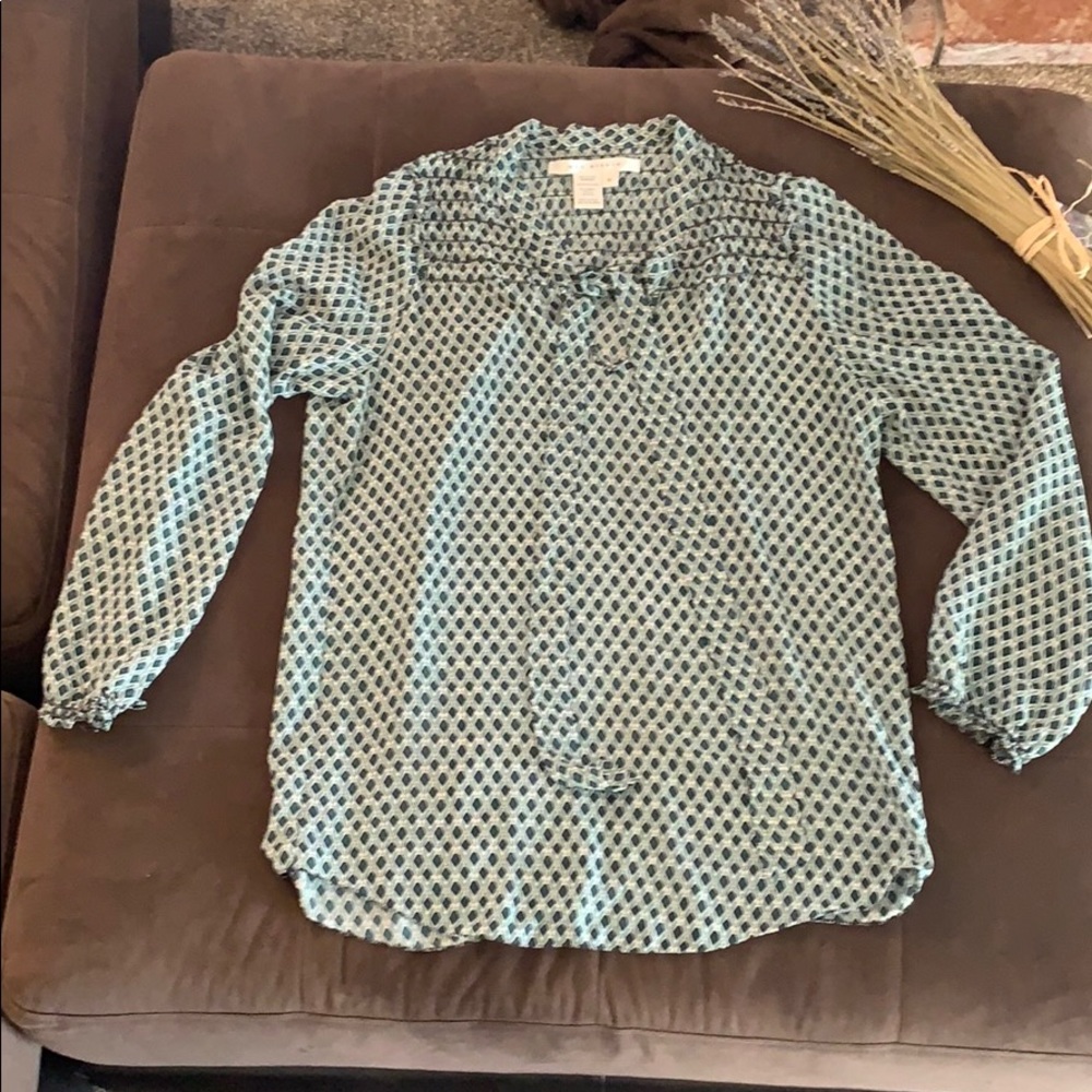 Green patterned Blouse